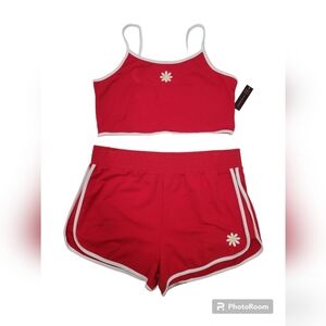 NOBO 2pc. Red Juniors Summer set